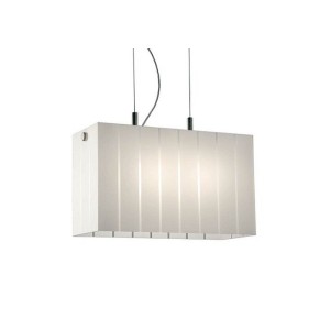 LAMPA SUSPENDATA OLUCE PIN STRIPE BIANCO - design Laudani-Romanelli