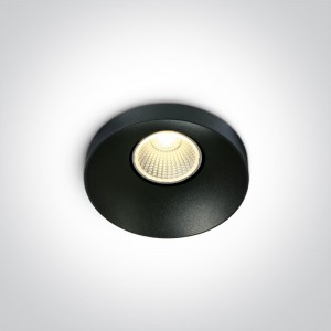 SPOT INCASTRAT LED 8W FIX BLACK 10108R