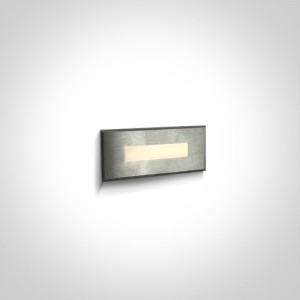 APLICA EXTERIOR INCASTRATA LED 5W IP65 INOX 68072A