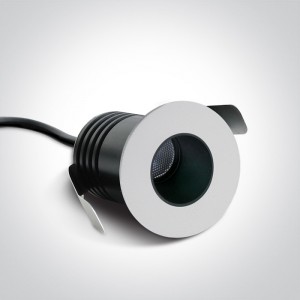 MINI SPOT INCASTRAT 2W LED WHITE-BLACK IP65 MINI SPOT INCASTRAT 2W LED WHITE-BLACK IP65