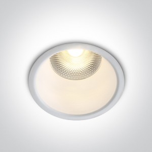 SPOT INCASTRAT LED 10W SLIM WHITE IP20 10110FD