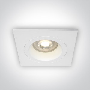 SPOT INCASTRAT BEC LED 10W SQUARE WHITE 50105ALG
