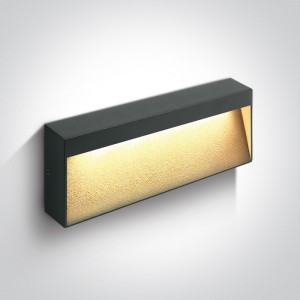 APLICA EXTERIOR LED 7W SQUARE WALL IP54 67359B
