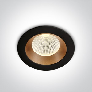 SPOT INCASTRAT LED 3W DUO-BRASS MIDI 10103E