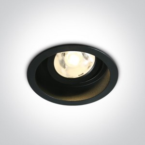 SPOT INCASTRAT LED 6W SUPER NARROW ORIENTABIL BLACK