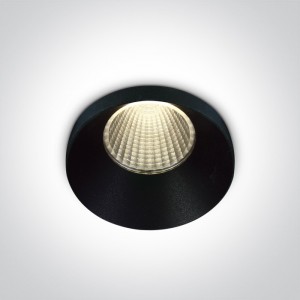 SPOT INCASTRAT LED 12W FIX BLACK 10112HA