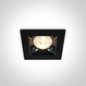 SPOT INCASTRAT LED 6W MULTILED SQUARE MIRROR 50106B