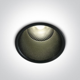 SPOT INCASTRAT LED 10W SLIM BLACK IP20 10110FD