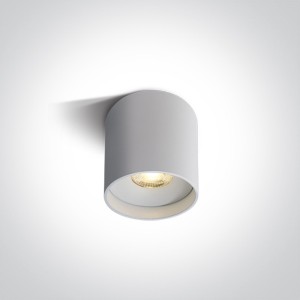 Spot Aparent Interior LED 8W Round, Alb