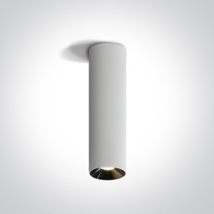 Spot Aparent Interior LED 24W Cylinder, Alb