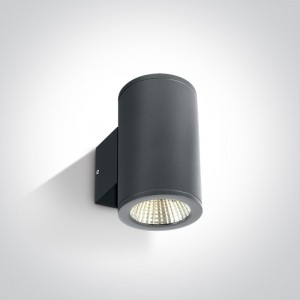 APLICA EXTERIOR 2x6W LED CILINDER 67138
