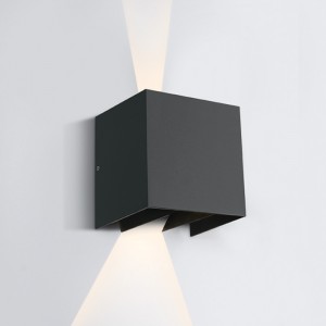 APLICA EXTERIOR 2x3W LED AJUSTABILA IP54 67340A