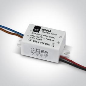 DRIVER LED 2-4W 700mA CC IP66