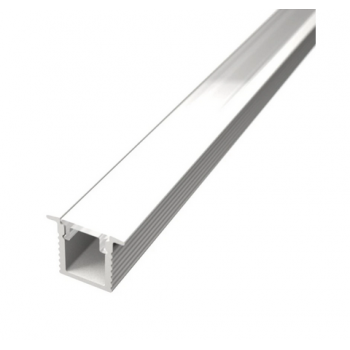  Profil LED Incastrat 2m 11mm Aluminiu Alb cu Disp...