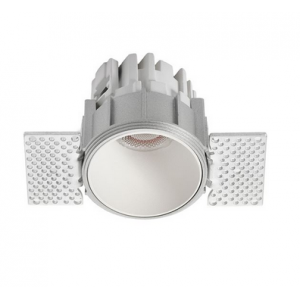 SPOT INCASTRAT LED 10W TRIMLESS IP44 WHITE