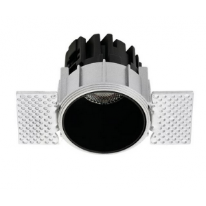 SPOT INCASTRAT LED 10W TRIMLESS IP44 BLACK 9030656