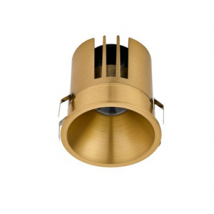 SPOT INCASTRAT LED 10W MATT GOLD PERIAT IP20
