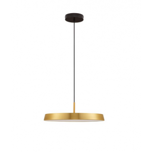 PENDUL VETRO LED 37W SATIN-GOLD