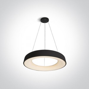 LAMPA SUSPENDATA LED 80W RING D78cm 62180NB