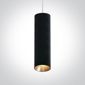 PENDUL CILINDER GU10 BLACK-WHITE L400mm