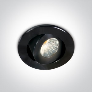SPOT INCASTRAT LED 1W MINI ORIENTABIL 11103B BLACK SPOT INCASTRAT LED 1W MINI ORIENTABIL 11103B BLACK