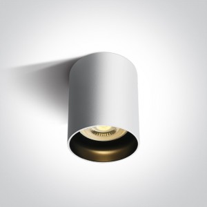 Spot Aparent Interior GU10 10W Dark-Light, Alb Mat