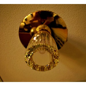 SPOT INCASTRAT SWAROVSKI BEC LED TULIP GOLD 24K
