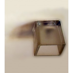 SPOT INCASTRAT BEC G4 LED 12V CUBO GLASS 587