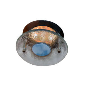 SPOT INCASTRAT BEC LED 8W BLUE SKY GLASS